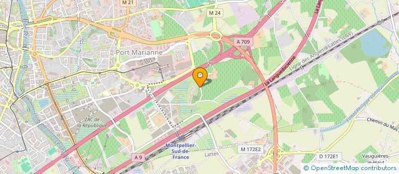 localisation de l'entreprise SCEA CHATEAU COMOLET à MONTPELLIER