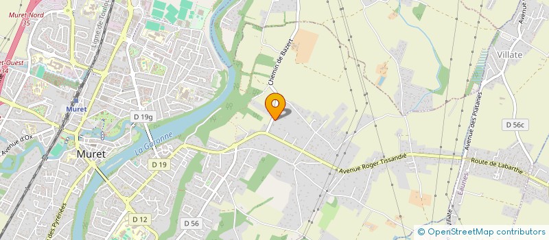 localisation de l'entreprise SCEA CHATEAU DE BAZERT  MURET