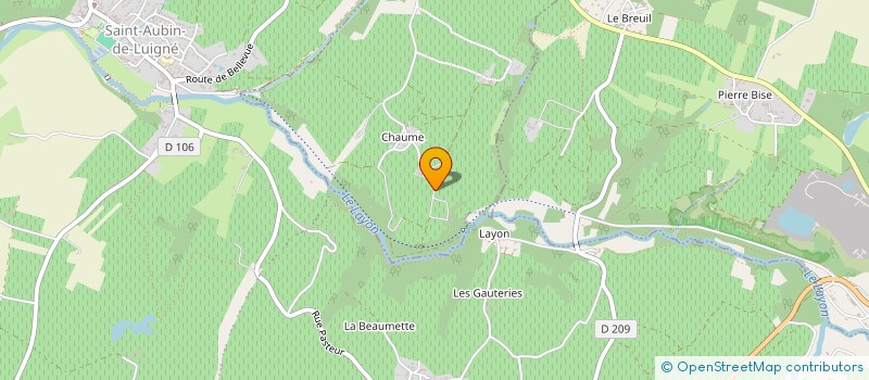 localisation de l'entreprise SCEA CHATEAU DE SURONDE  ROCHEFORT-SUR-LOIRE