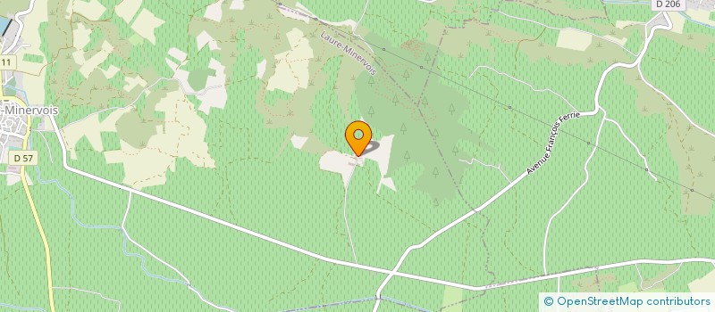 localisation de l'entreprise SCEA CHATEAU FABAS - AUGUSTIN  LAURE-MINERVOIS