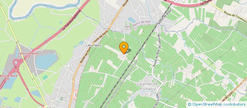 localisation de l'entreprise SCEA CHATEAU GUIMBERTEAU  LALANDE-DE-POMEROL