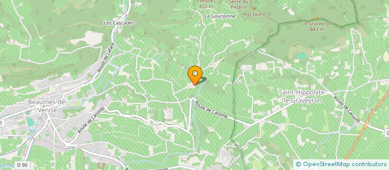 localisation de l'entreprise SCEA CHATEAU LES APPLANATS  BEAUMES-DE-VENISE