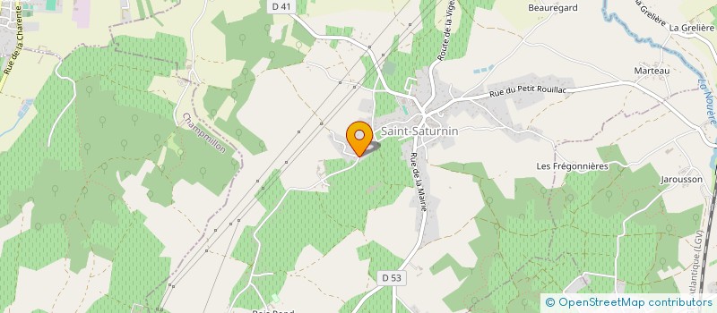 localisation de l'entreprise SCEA CHATEAU MAILLOU GAUCHE ET FILS à SAINT-SATURNIN