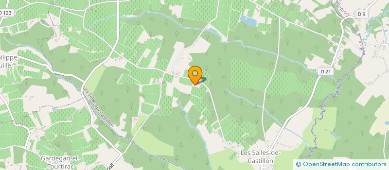 localisation de l'entreprise SCEA CHATEAU MAUPERIER à LES SALLES-DE-CASTILLON