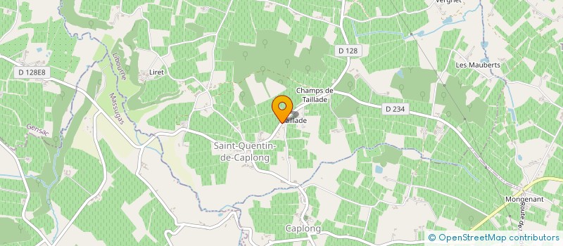 localisation de l'entreprise SCEA CHATEAU TAILLADE  SAINT-QUENTIN-DE-CAPLONG