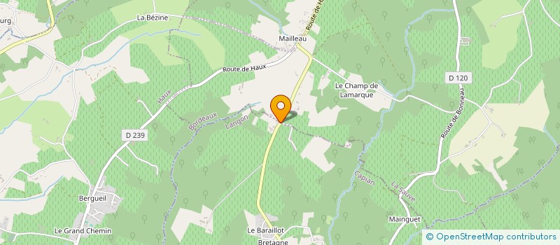 localisation de l'entreprise SCEA CHATRIX ET FILS  CAPIAN