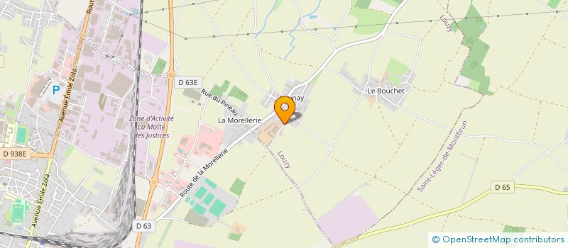 localisation de l'entreprise SCEA CHEMIN FLEURY à LOUZY