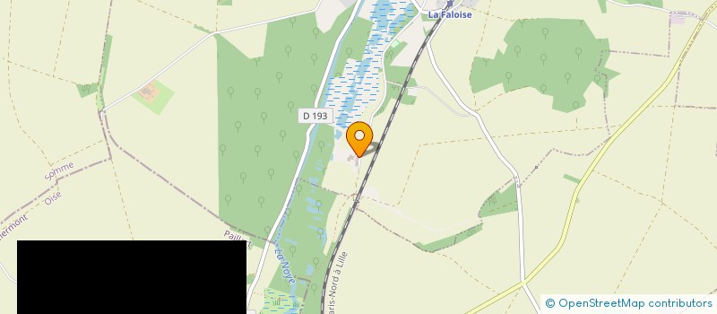 localisation de l'entreprise SCEA CHIVOT  LA FALOISE