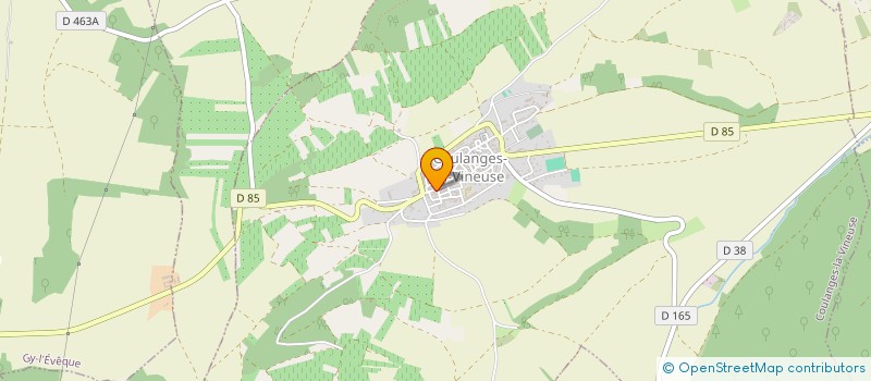localisation de l'entreprise SCEA CHRISTOPHE AUGUSTE à COULANGES-LA-VINEUSE