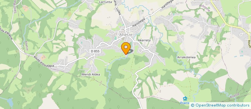 localisation de l'entreprise SCEA CIPIENEA à AHETZE