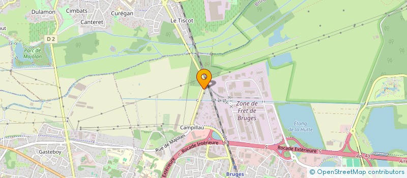 localisation de l'entreprise SCEA CITE DE LA TERRE  BRUGES