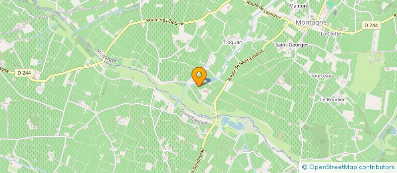 localisation de l'entreprise SCEA CLAYMORE à LUSSAC