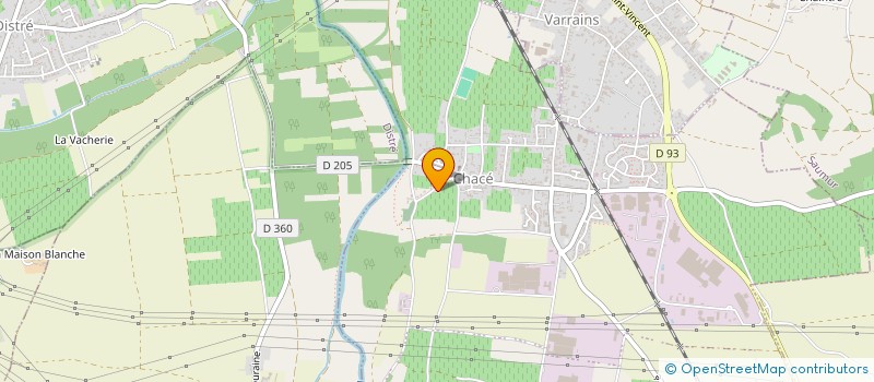 localisation de l'entreprise SCEA CLOS CRISTAL à BELLEVIGNE-LES-CHATEAUX