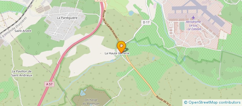 localisation de l'entreprise SCEA CLOS DE MAURIN  LE CANNET DES MAURES