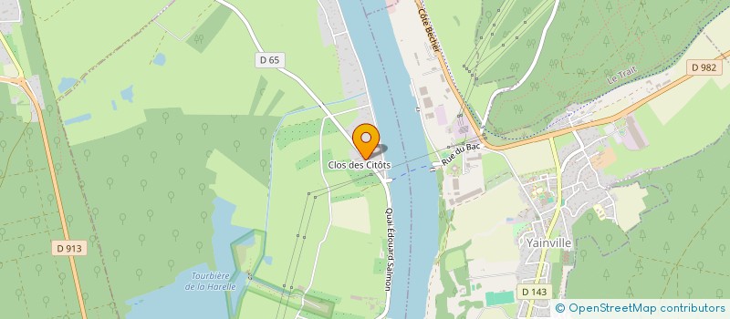 localisation de l'entreprise SCEA CLOS DES CITOTS  HEURTEAUVILLE