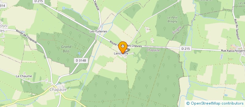 localisation de l'entreprise SCEA CLOS DES DAMES DE LANCHARRE  CHAPAIZE