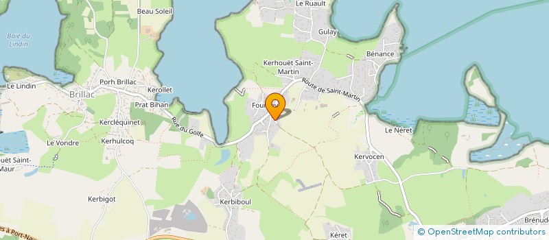 localisation de l'entreprise SCEA CLOS DES MOUETTES  SARZEAU