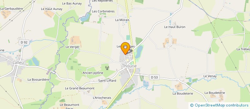 localisation de l'entreprise SCEA COCAULT à THOURIE