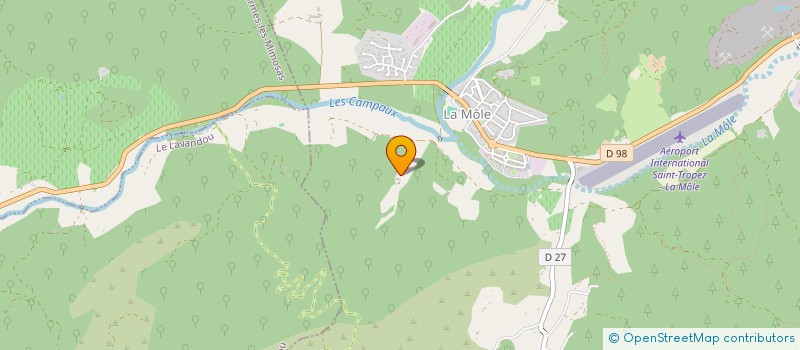 localisation de l'entreprise SCEA CODOU  LA MOLE