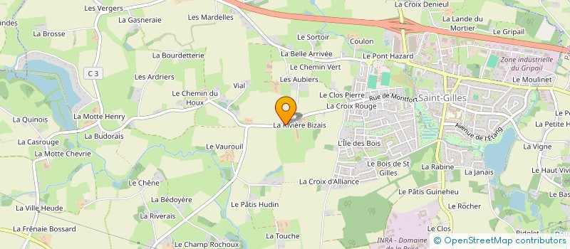 localisation de l'entreprise SCEA COHAN à SAINT-GILLES