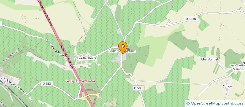 localisation de l'entreprise SCEA COMTESSE LAFOND à SAINT-ANDELAIN