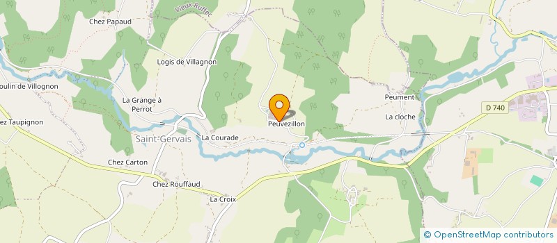 localisation de l'entreprise SCEA COPIMA à NANTEUIL-EN-VALLEE