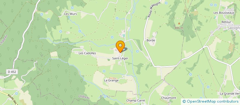 localisation de l'entreprise SCEA CORNE D'OR  CHATEAU