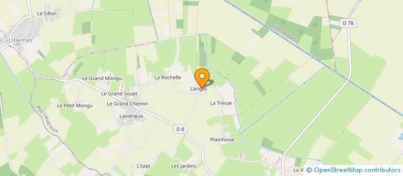 localisation de l'entreprise SCEA CORNEE-LOUVET à ROZ-LANDRIEUX