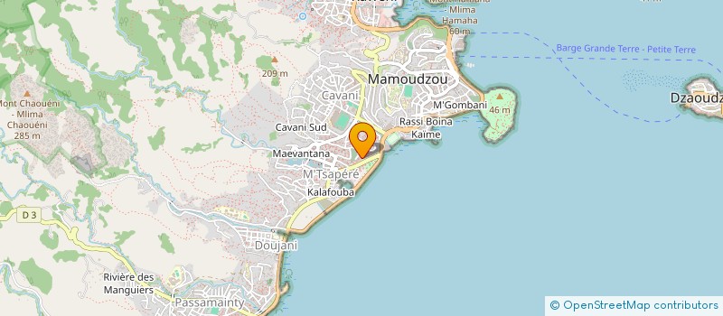 localisation de l'entreprise SCEA CORRIDA à MAMOUDZOU