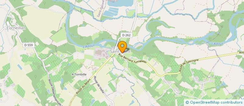 localisation de l'entreprise SCEA COSTADOUR  SAINT-MONT