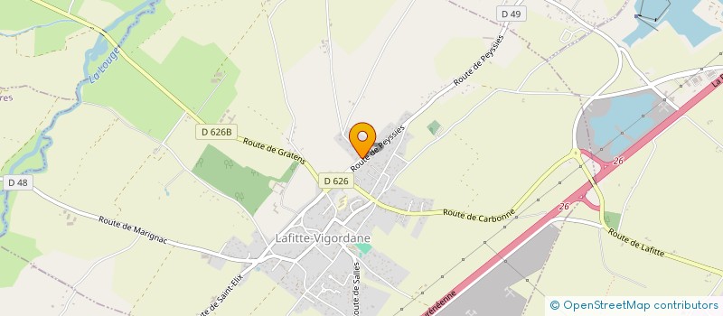 localisation de l'entreprise SCEA COSTES  LAFITTE-VIGORDANE