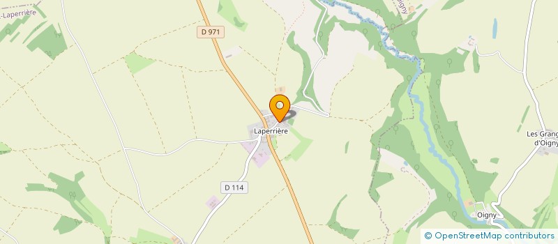 localisation de l'entreprise SCEA COTE SARDIN  POISEUL-LA-VILLE-ET-LAPERRIERE