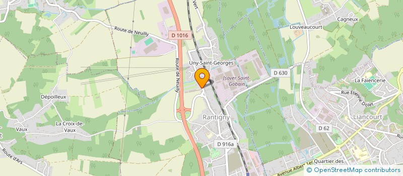 localisation de l'entreprise SCEA COUDERT-DESCAMPS à RANTIGNY