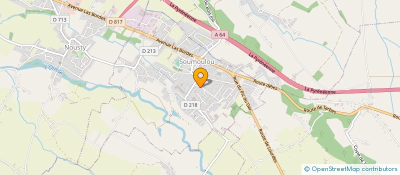 localisation de l'entreprise SCEA COUPAU  LIMENDOUS