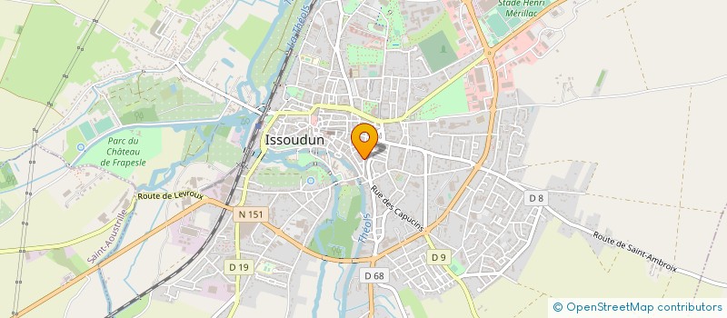 localisation de l'entreprise SCEA COURCHAMBON à ISSOUDUN