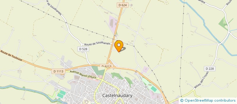 localisation de l'entreprise SCEA COURTIEL GERVAIS à CASTELNAUDARY