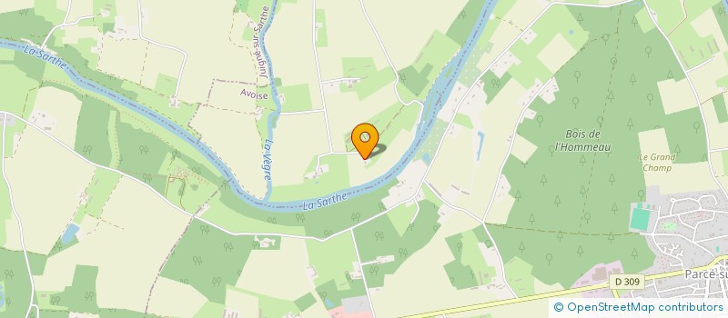 localisation de l'entreprise SCEA COURTIGNE à AVOISE