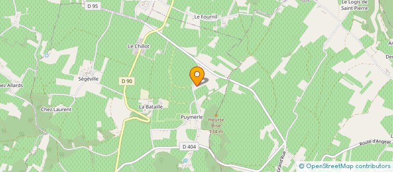 localisation de l'entreprise SCEA COURTIN à SAINT-PREUIL