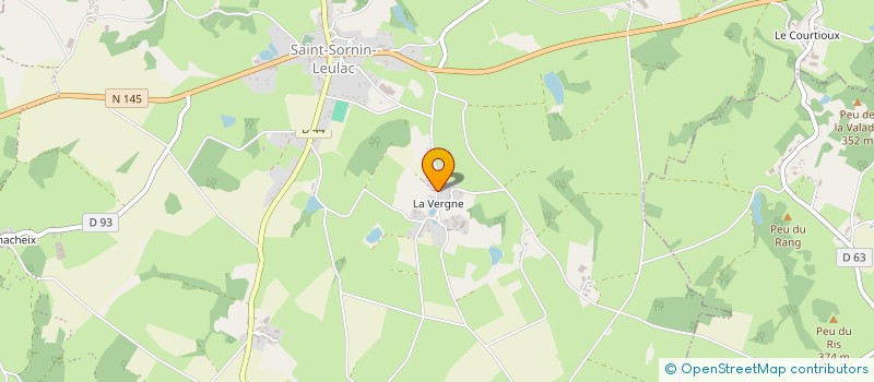 localisation de l'entreprise SCEA COUSTY à SAINT-SORNIN-LEULAC