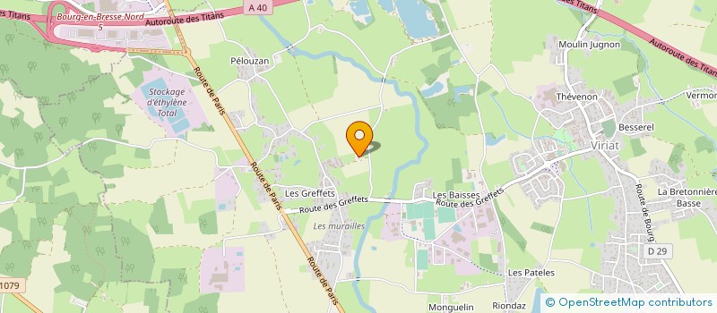 localisation de l'entreprise SCEA COUVOIR DUBOIS à VIRIAT