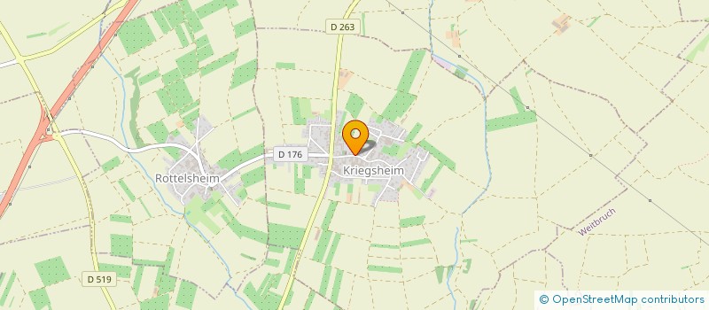 localisation de l'entreprise SCEA CRIQUI ET FILS  KRIEGSHEIM