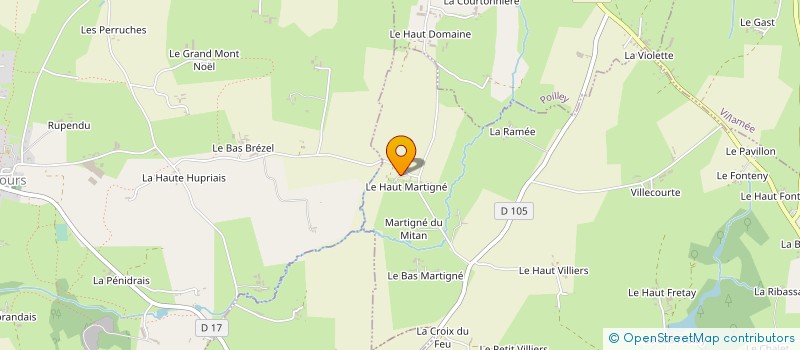 localisation de l'entreprise SCEA CROGUENNEC à LE CHATELLIER
