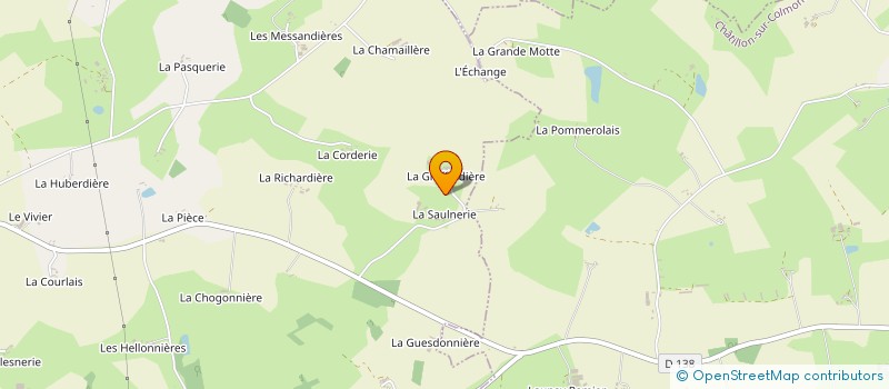 localisation de l'entreprise SCEA CRONIER à SAINT-DENIS-DE-GASTINES
