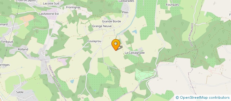 localisation de l'entreprise SCEA CROZAT MICHEL  SAINTE-COLOMBE-DE-VILLENEUVE