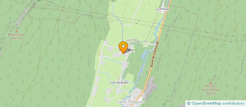 localisation de l'entreprise SCEA CURTI à SAINT-THIBAUD-DE-COUZ