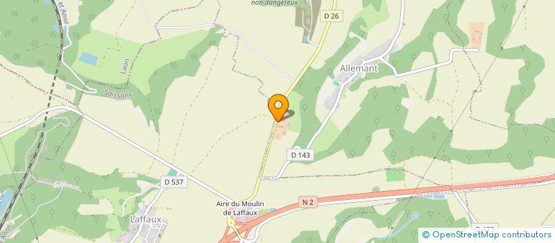 localisation de l'entreprise SCEA D'ALLEMANT à ALLEMANT