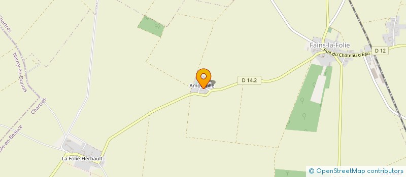localisation de l'entreprise SCEA D'AMOINVILLE à EOLE-EN-BEAUCE