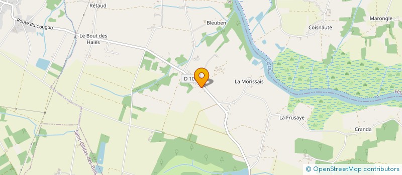 localisation de l'entreprise SCEA D'ANCHAT GAULLIER à GUENROUET