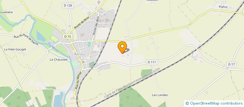 localisation de l'entreprise SCEA D.B. à VALD'YERRE