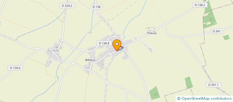 localisation de l'entreprise SCEA D'ECUBLE à TREMBLAY-LES-VILLAGES